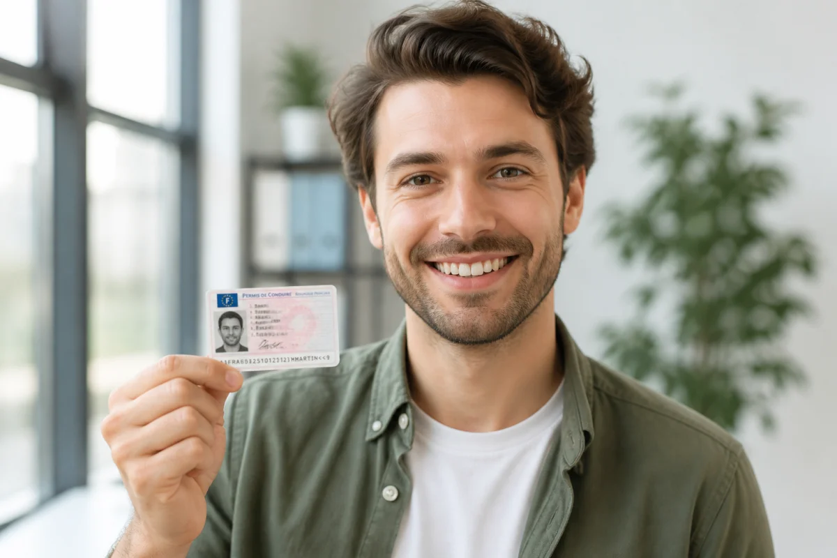 combien de temps pour recevoir son permis de conduire